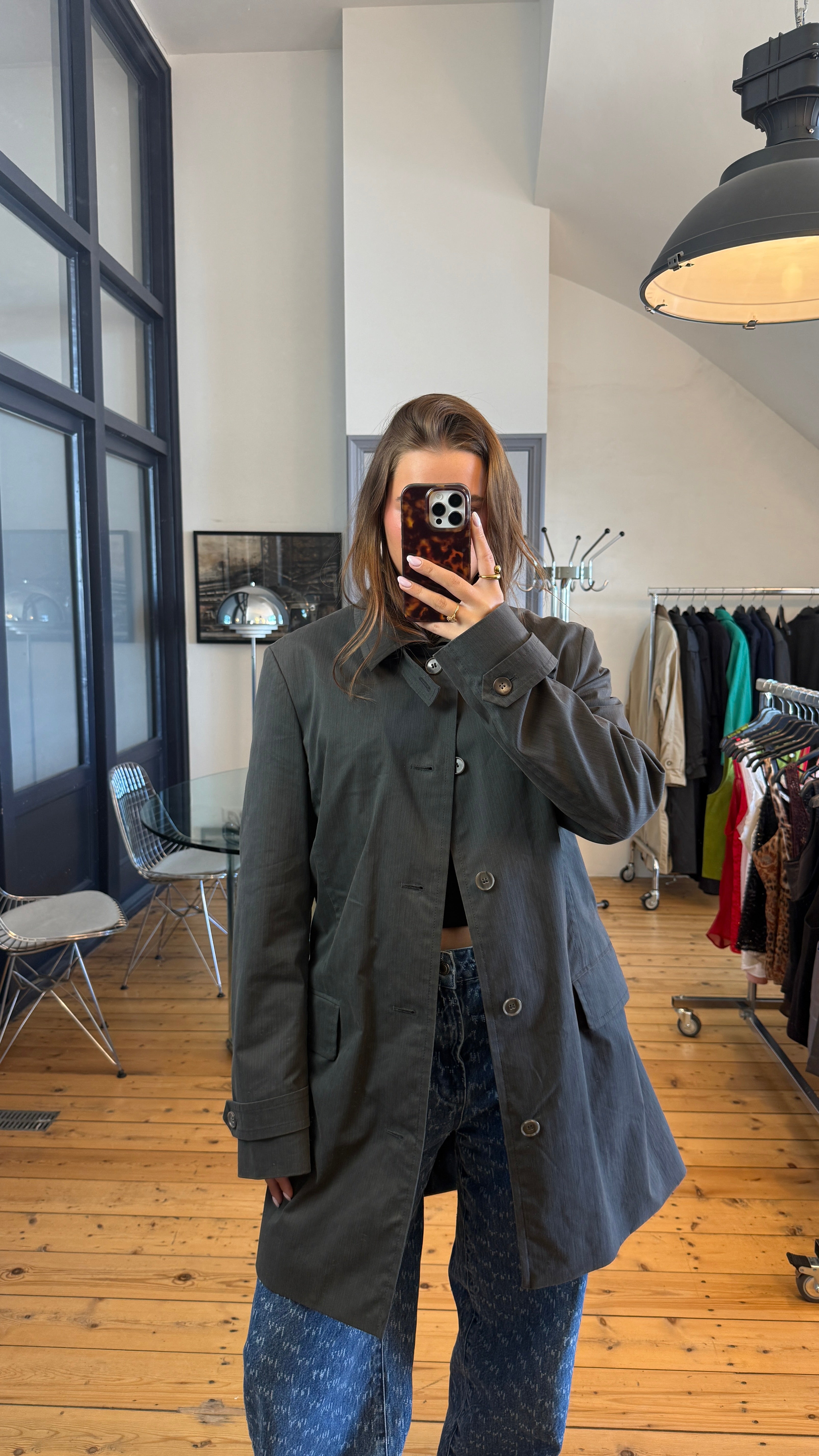 SHORT TRENCHCOAT