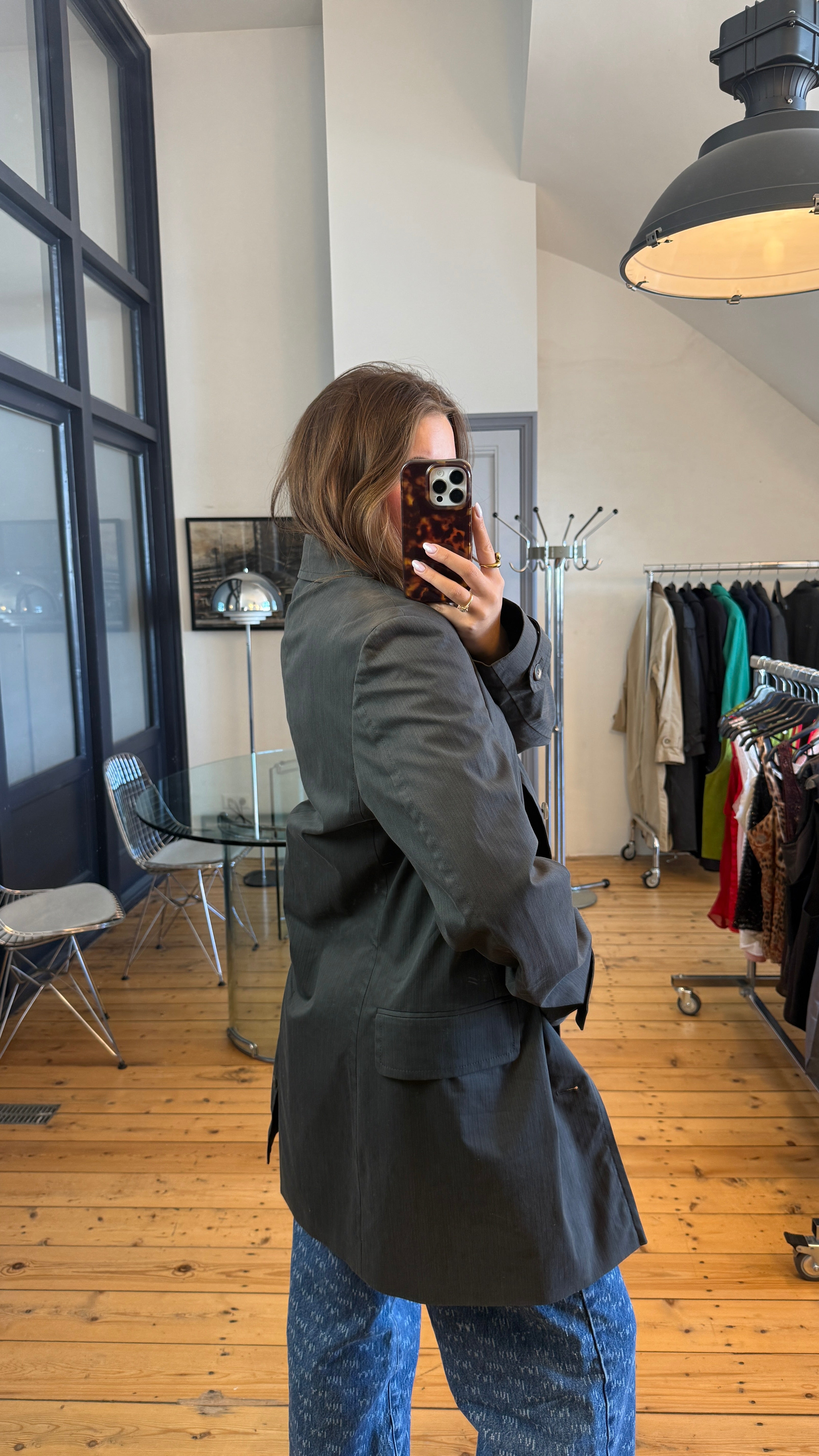 SHORT TRENCHCOAT