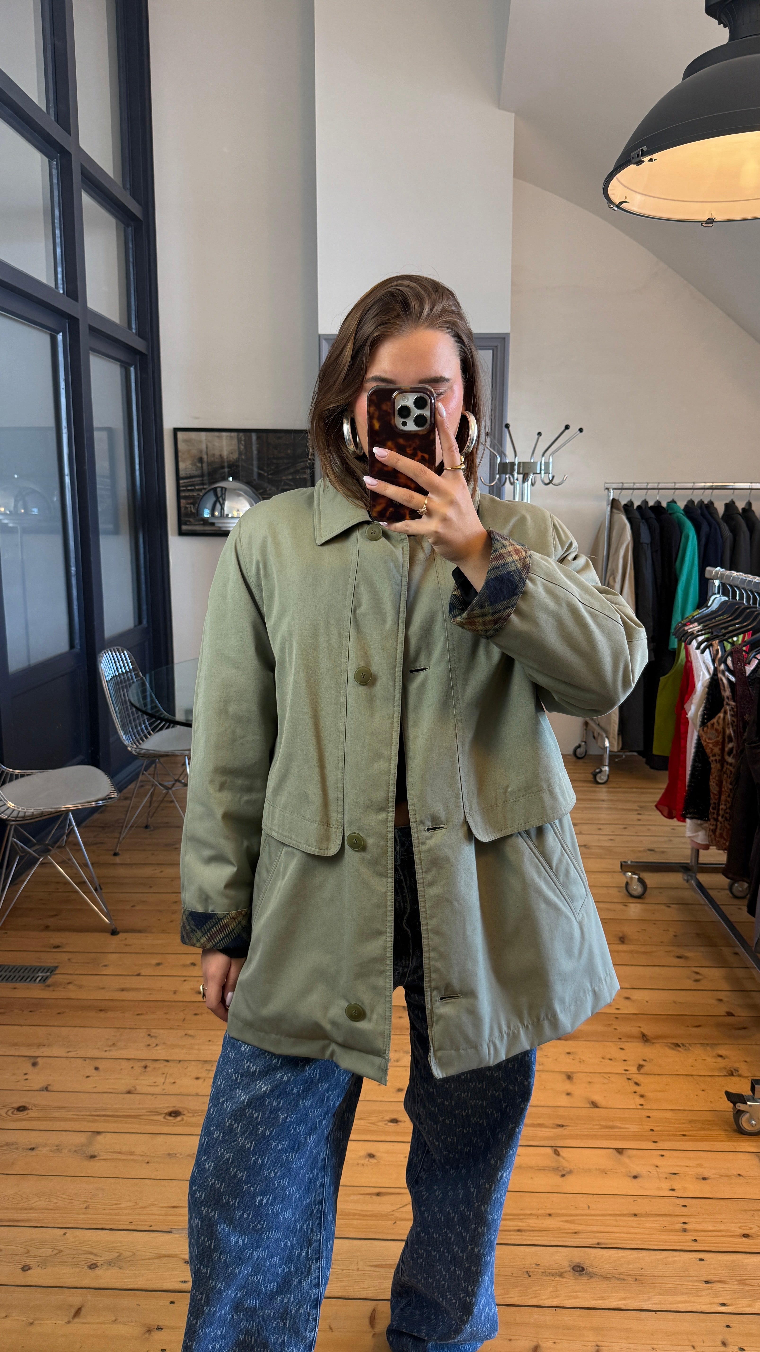 SHORT TRENCHCOAT