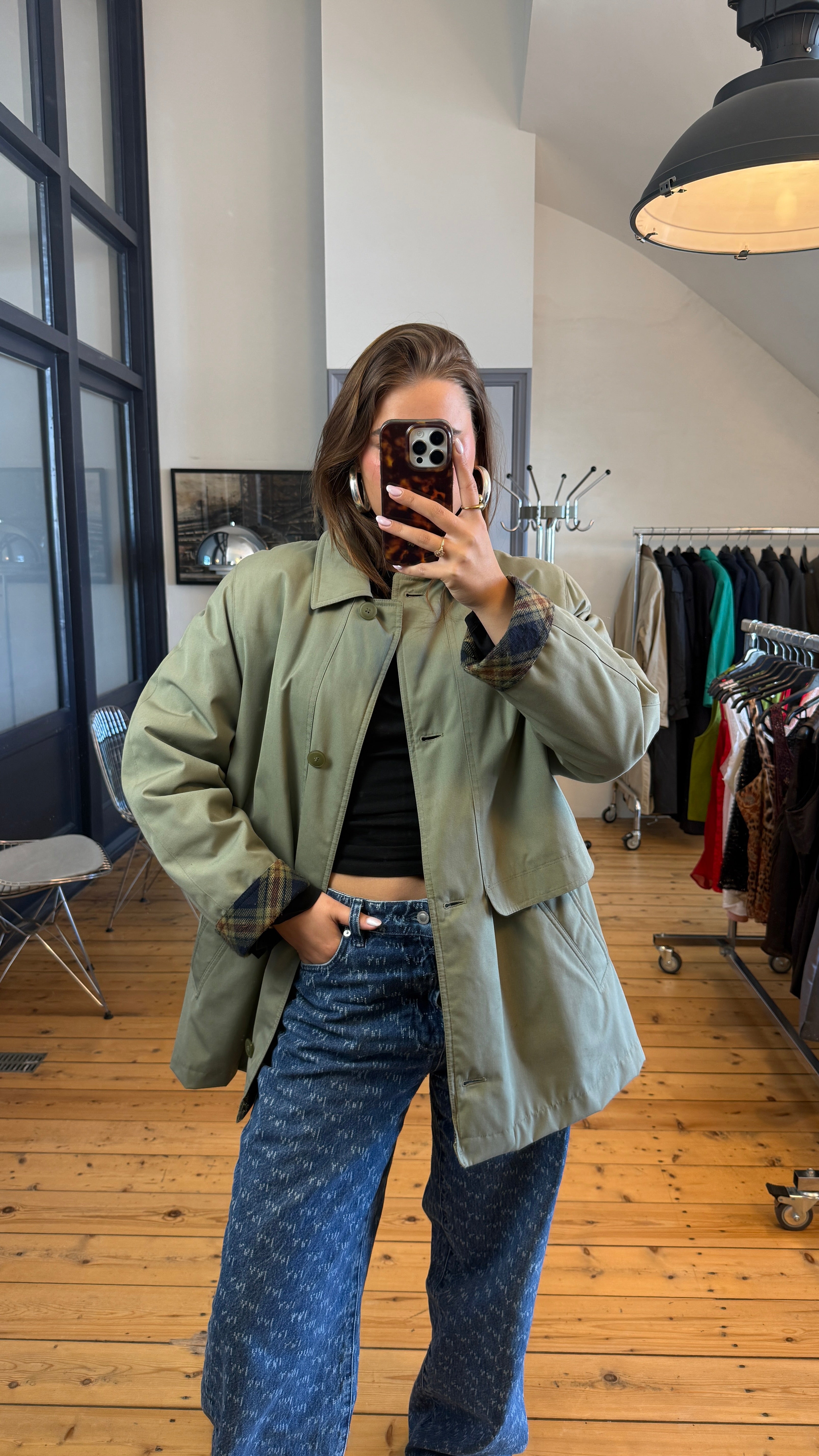 SHORT TRENCHCOAT