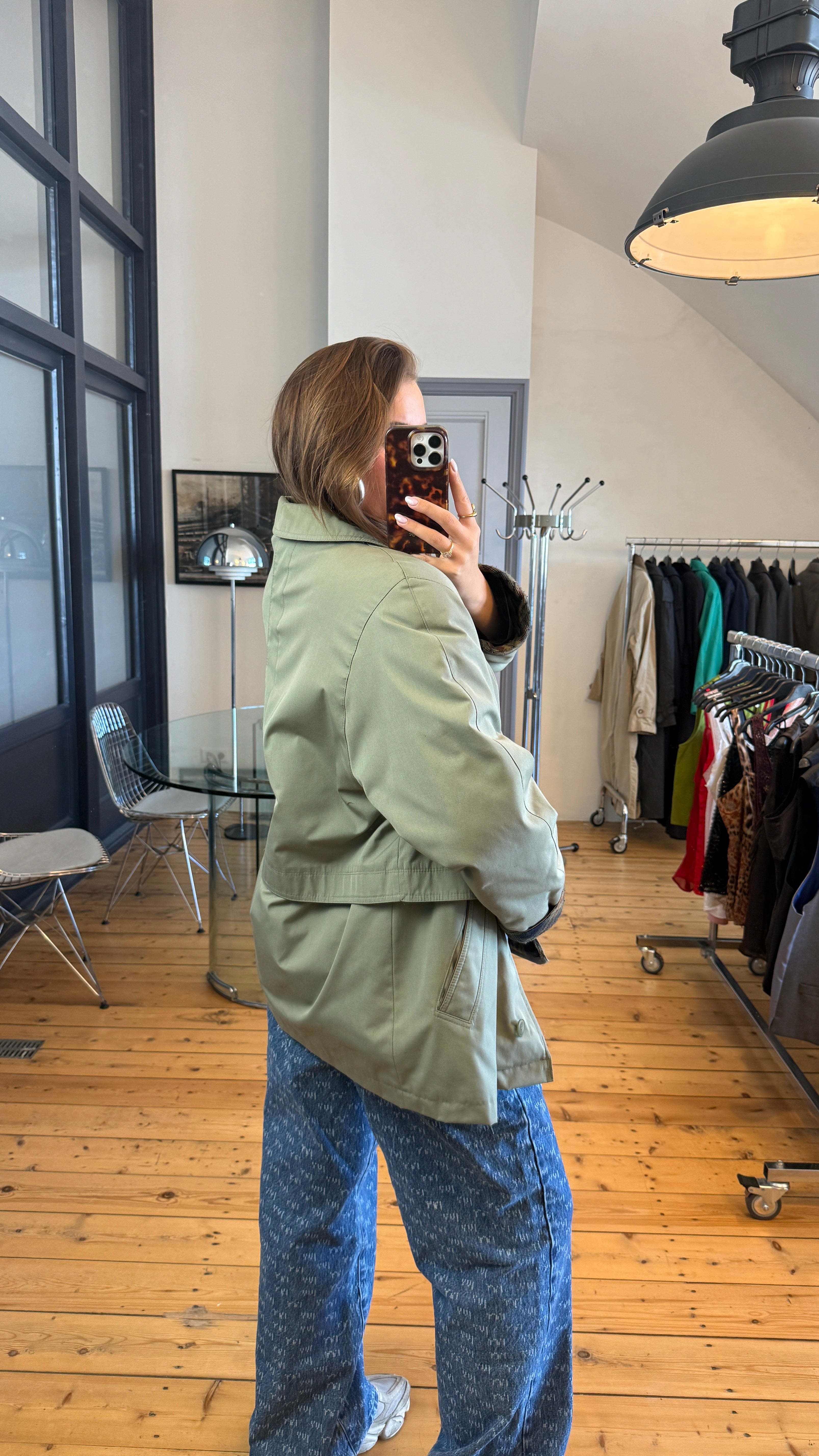 SHORT TRENCHCOAT