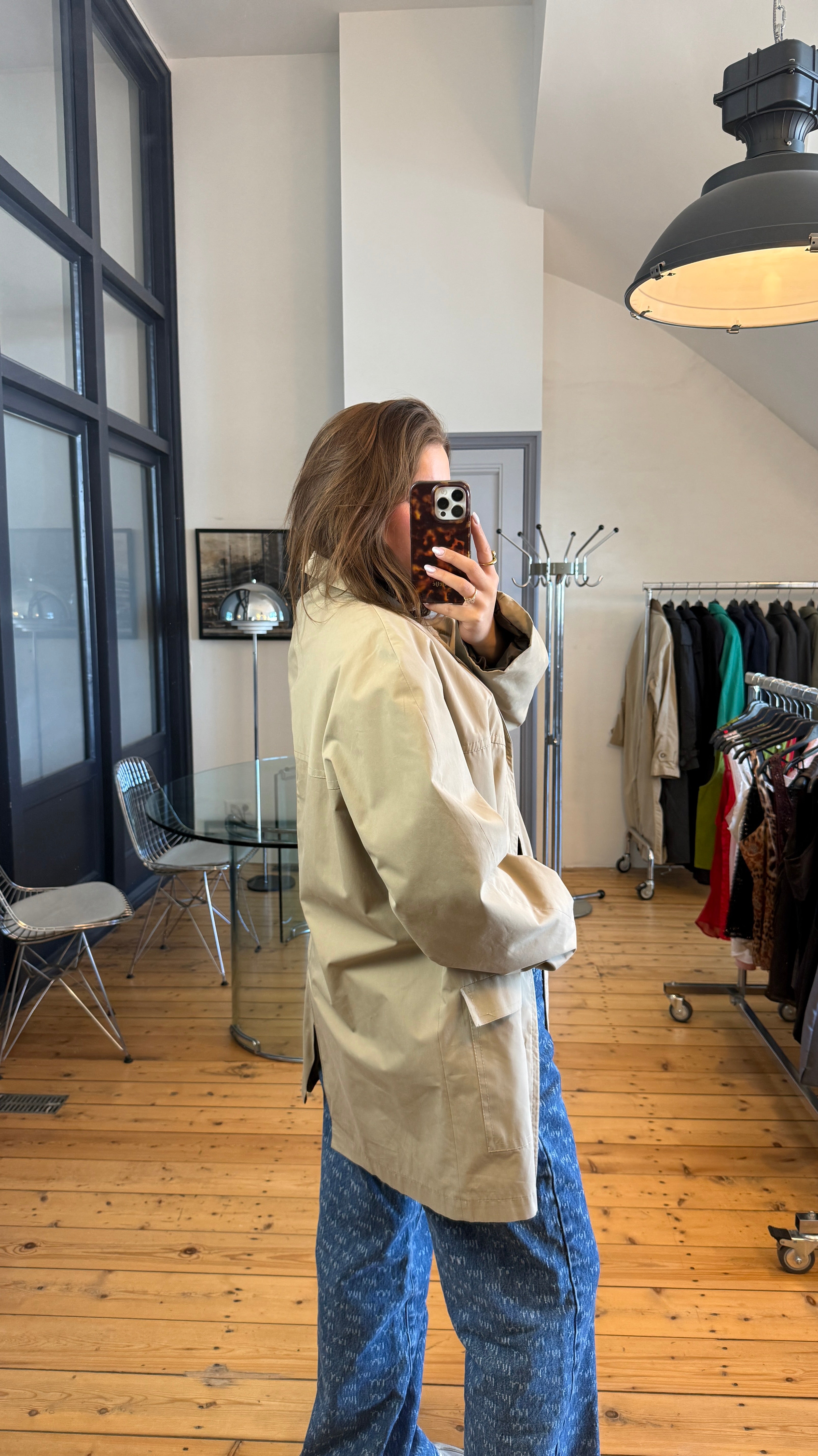 SHORT TRENCHCOAT